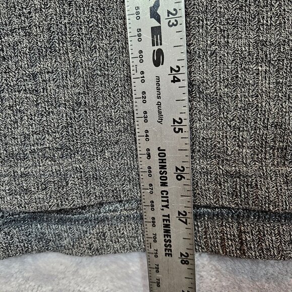 Naturalife Mens XL Gray V-Neck Sweater 100% Cotton Career office hipster dad - Picture 5 of 10